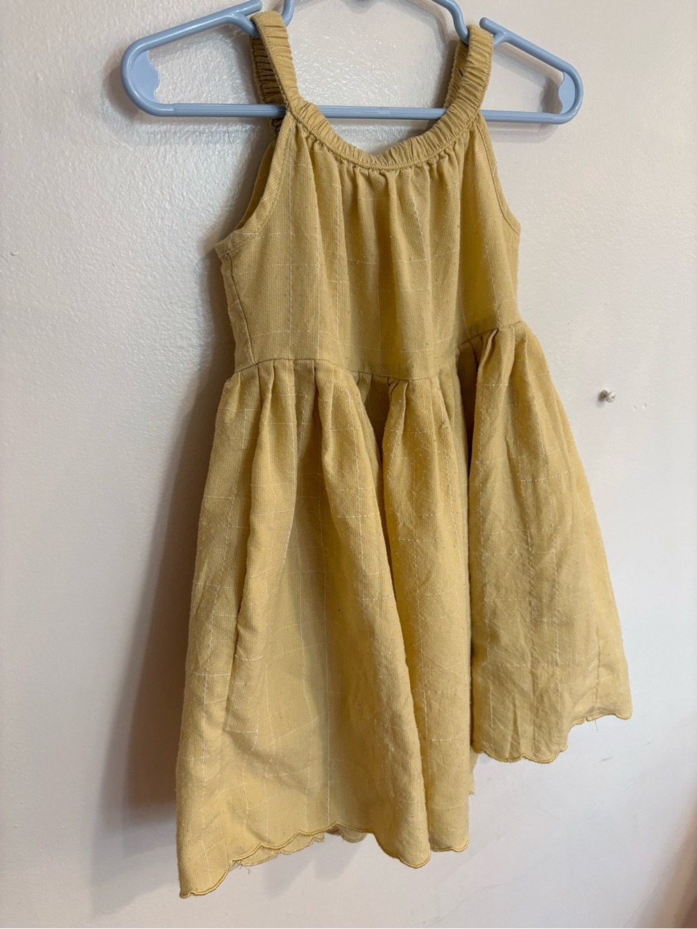 Vignette Stella Dress Girls Yellow Sleeveless Summer Dress 3T w flaw